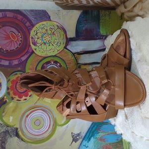 American Eagle New Lace-up Sandal Women's SZ 10